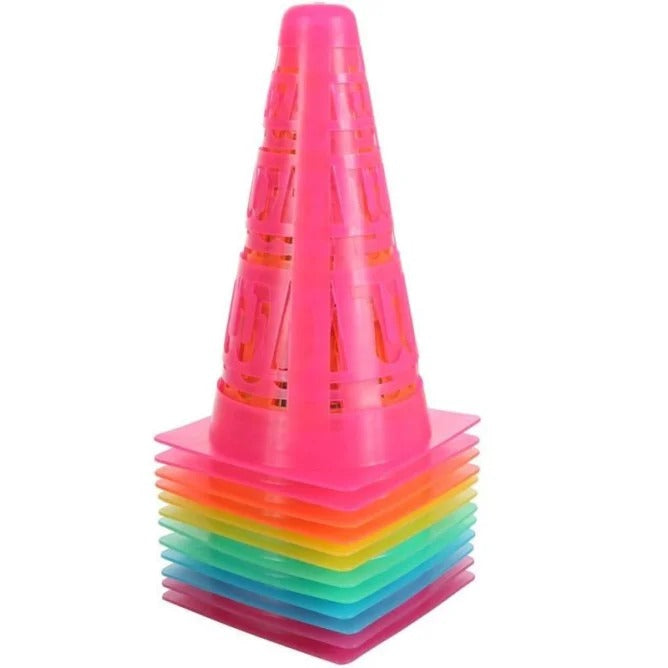 Pachołki treningowe Wilson Safety Cones x 12 multicolor