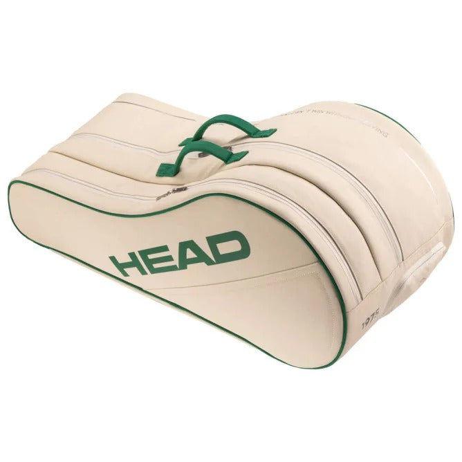 Torba tenisowa Head Arthur Ashe Racquet Bag L x9 white/green
