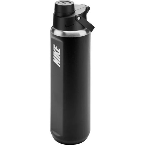 Bidon Nike Recharge Chug Bottle 24 oz 700 ml black/white logo