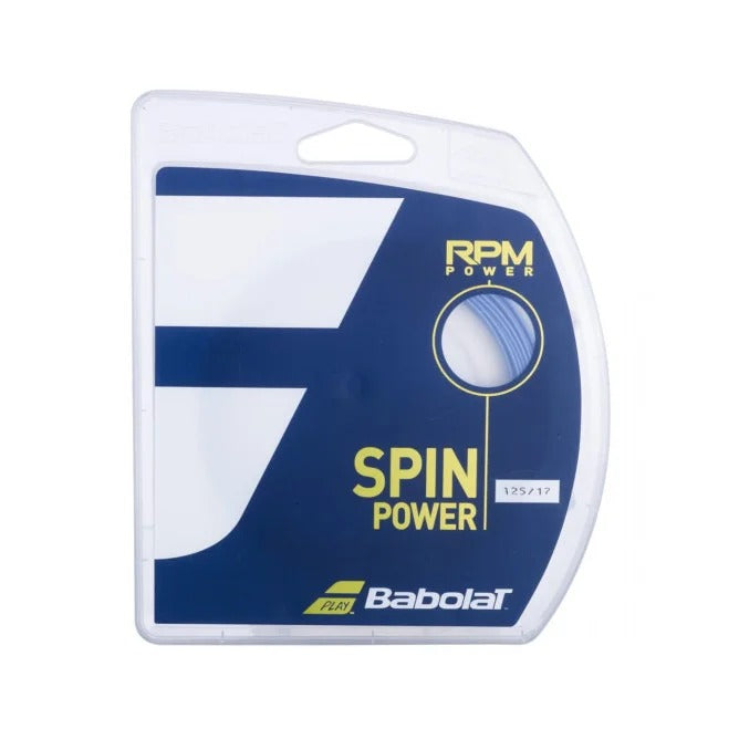Babolat RPM Power set. 12 m. electric blue
