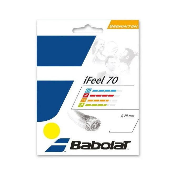 Naciąg badminton Babolat iFeel 70 set. 10,2 m. yellow