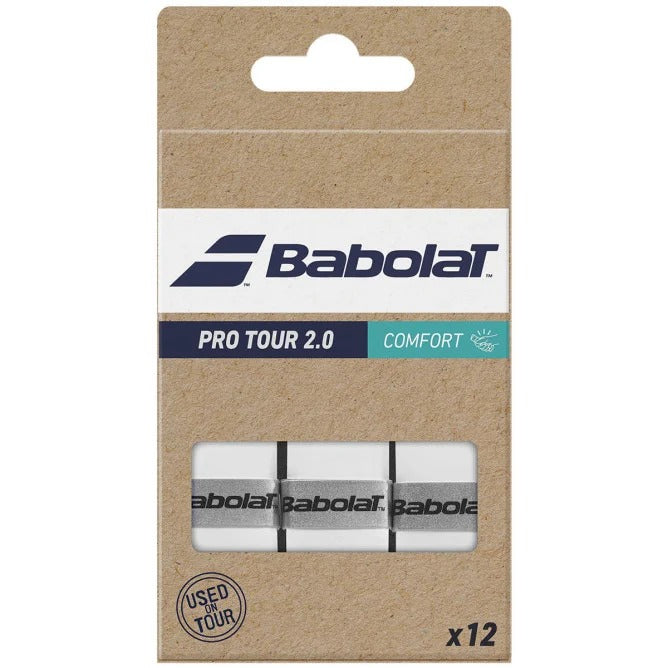 Owijka wierzchnia Babolat Pro Tour 2.0 x12 white