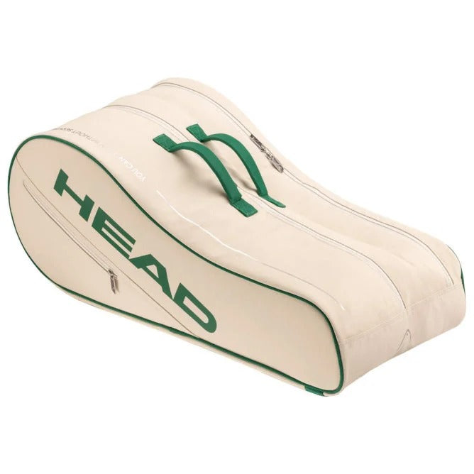Torba tenisowa Head Arthur Ashe Racquet Bag L x9 white/green